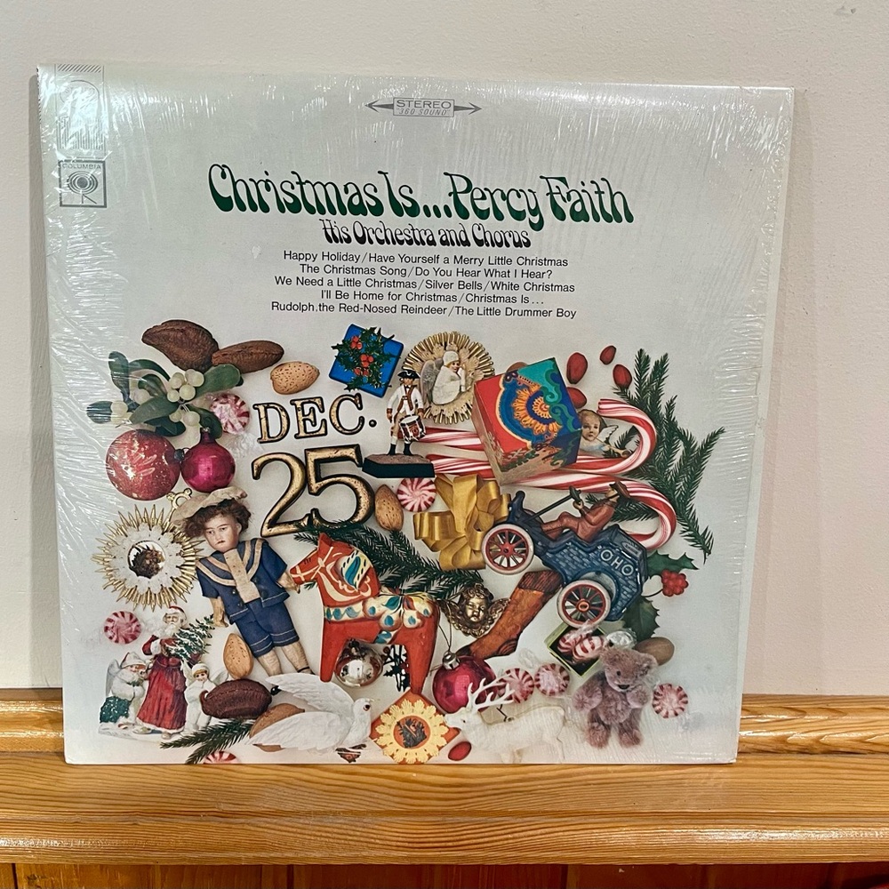 Christmas Is... Percy Faith. His Orchestra and Chorus. Columbia Records 1966 EX